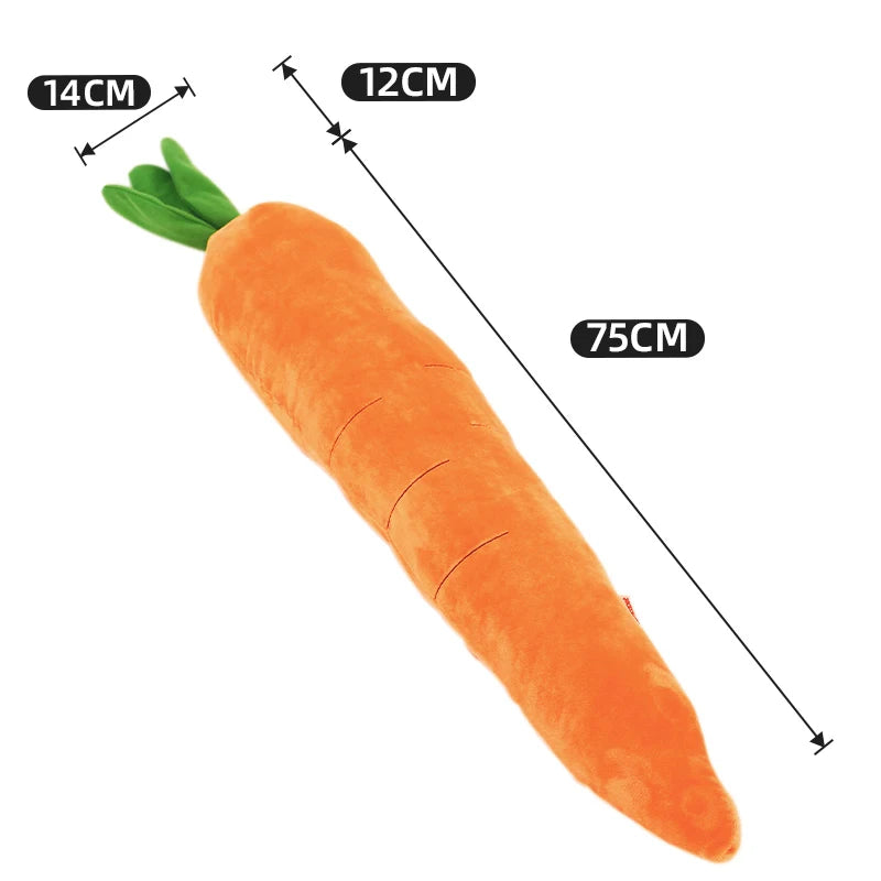 Plush Toy Carrot For Dogs