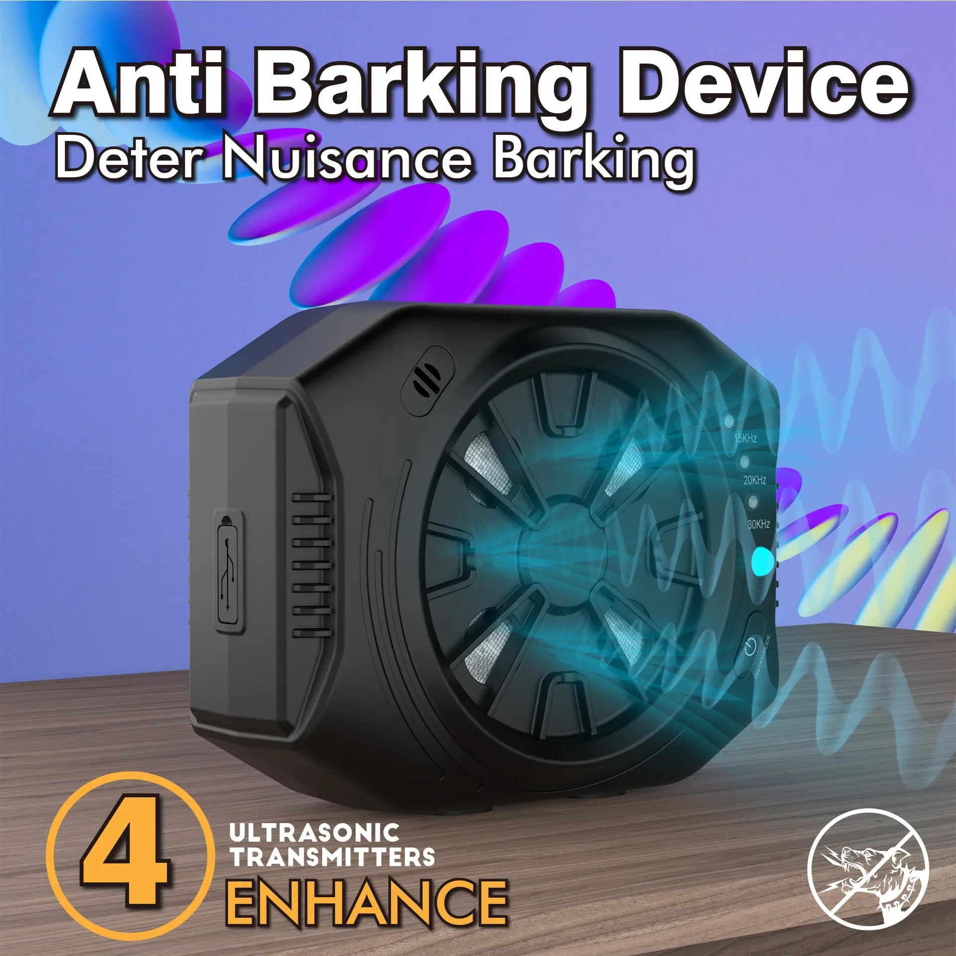 Ultrasonic Anti-Barking Device