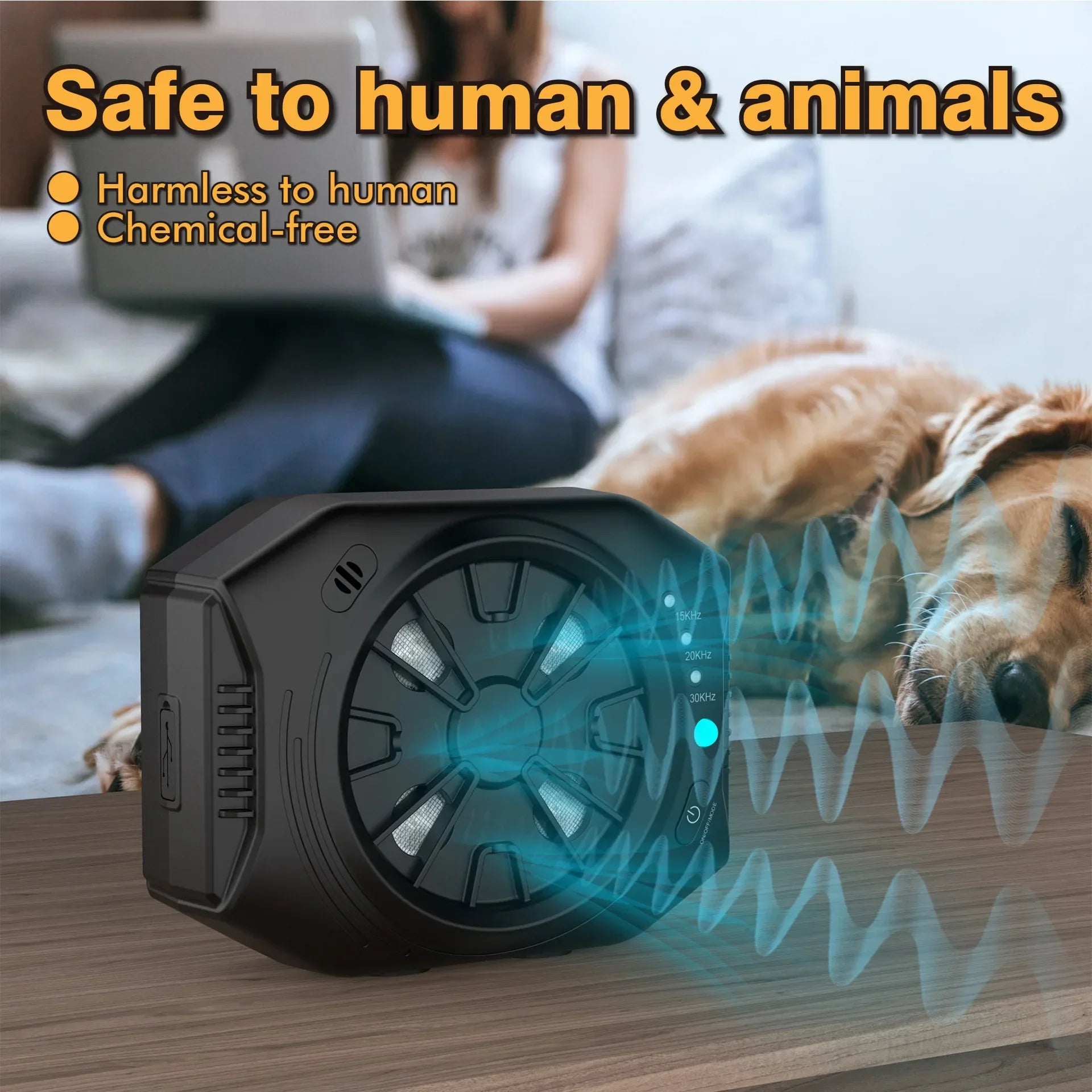Ultrasonic Anti-Barking Device