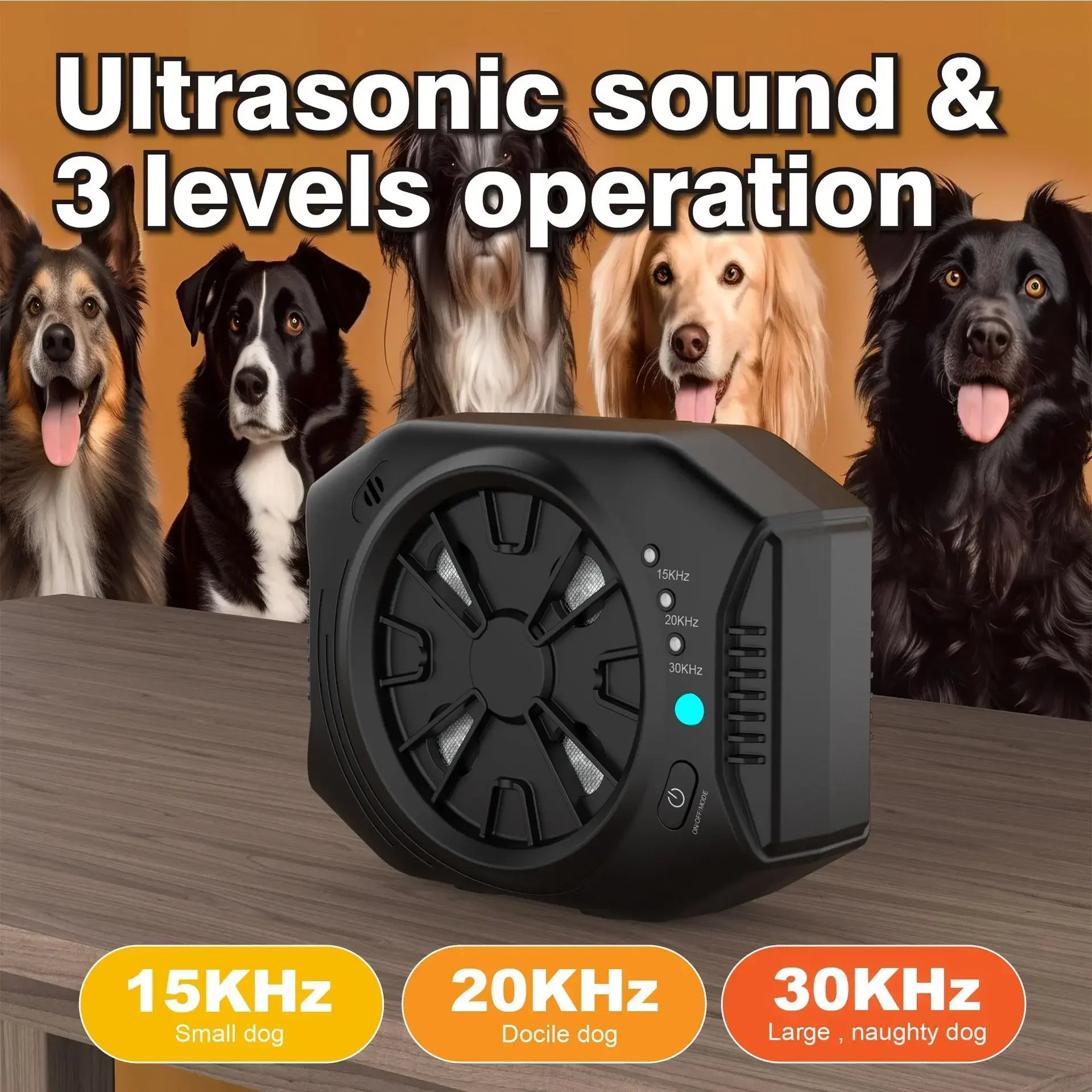 Ultrasonic Anti-Barking Device