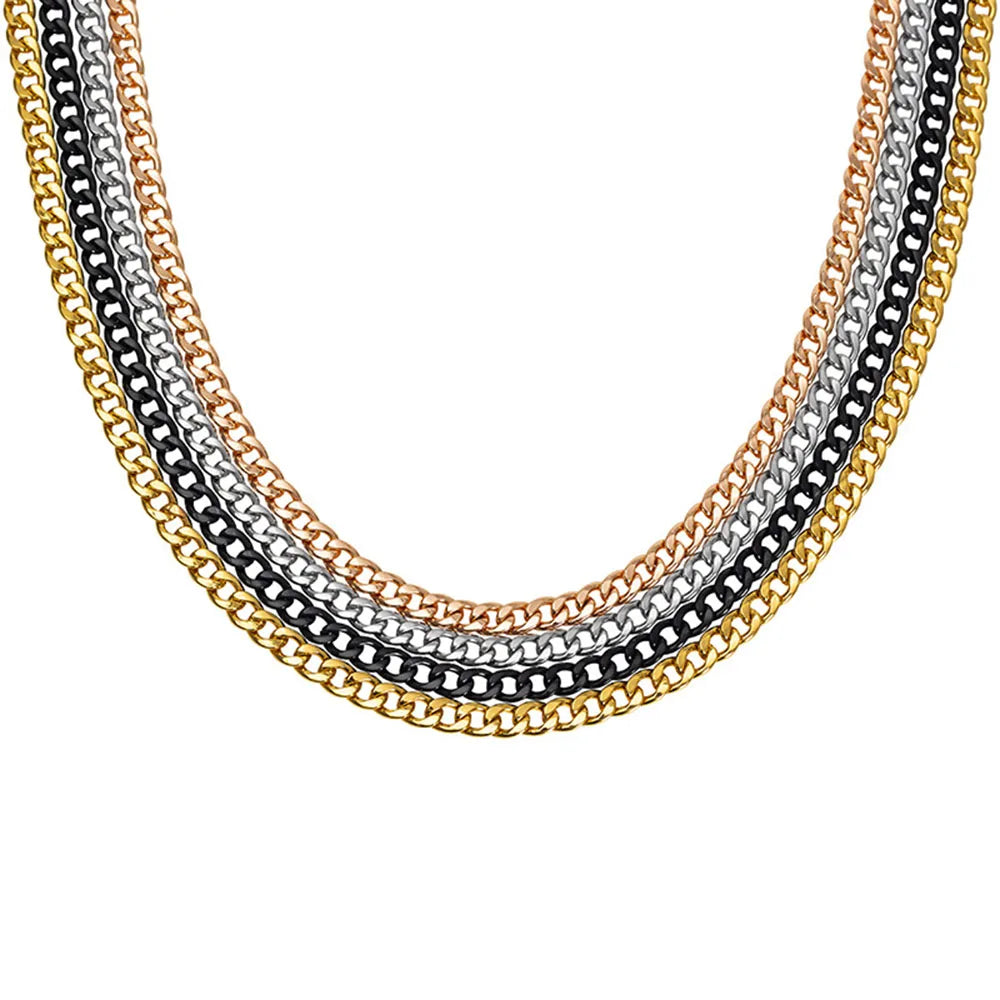 Golden Dog Chain Leash